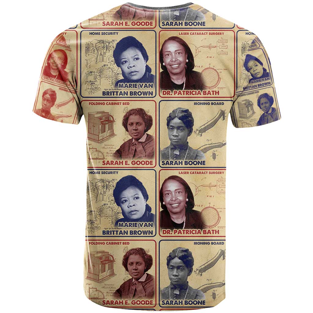 Brains Beauty And Breakthroughs T shirt Trailblazing Black Women Inventors and Innovators - African Pride