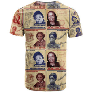 Brains Beauty And Breakthroughs T shirt Trailblazing Black Women Inventors and Innovators - African Pride