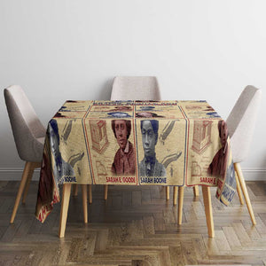 Brains Beauty And Breakthroughs Tablecloth Trailblazing Black Women Inventors and Innovators - African Pride