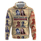 Brains Beauty And Breakthroughs Zip Hoodie Trailblazing Black Women Inventors and Innovators - African Pride