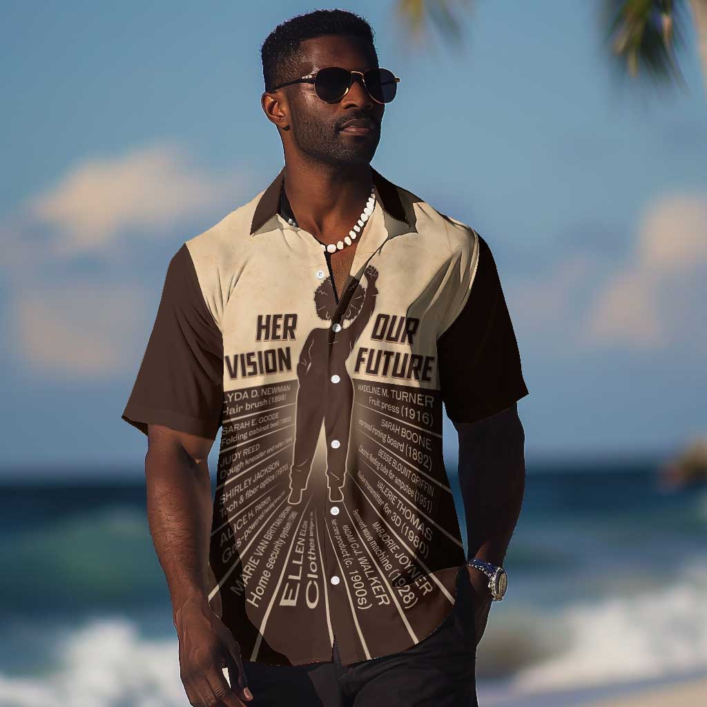Her Vision Our Future Hawaiian Shirt Influential Black Women Inventors and Pioneers - African Pride