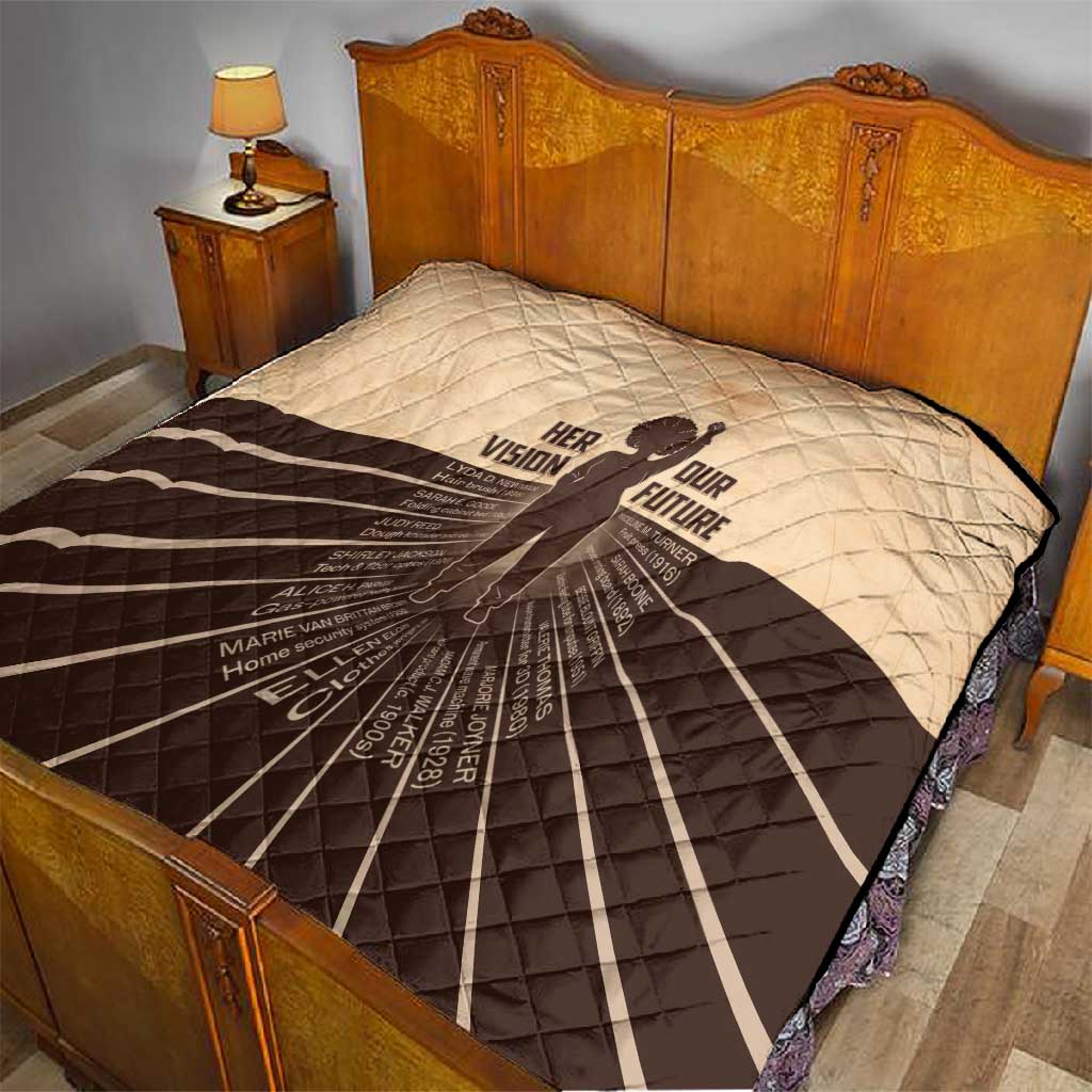 Her Vision Our Future Quilt Influential Black Women Inventors and Pioneers - African Pride