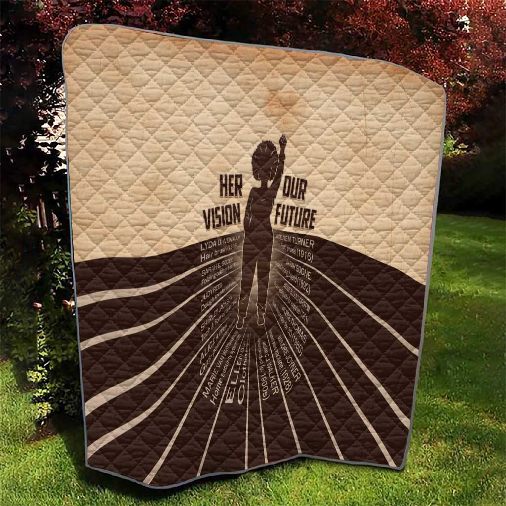 Her Vision Our Future Quilt Influential Black Women Inventors and Pioneers - African Pride