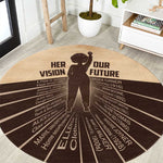 Her Vision Our Future Round Carpet Influential Black Women Inventors and Pioneers - African Pride