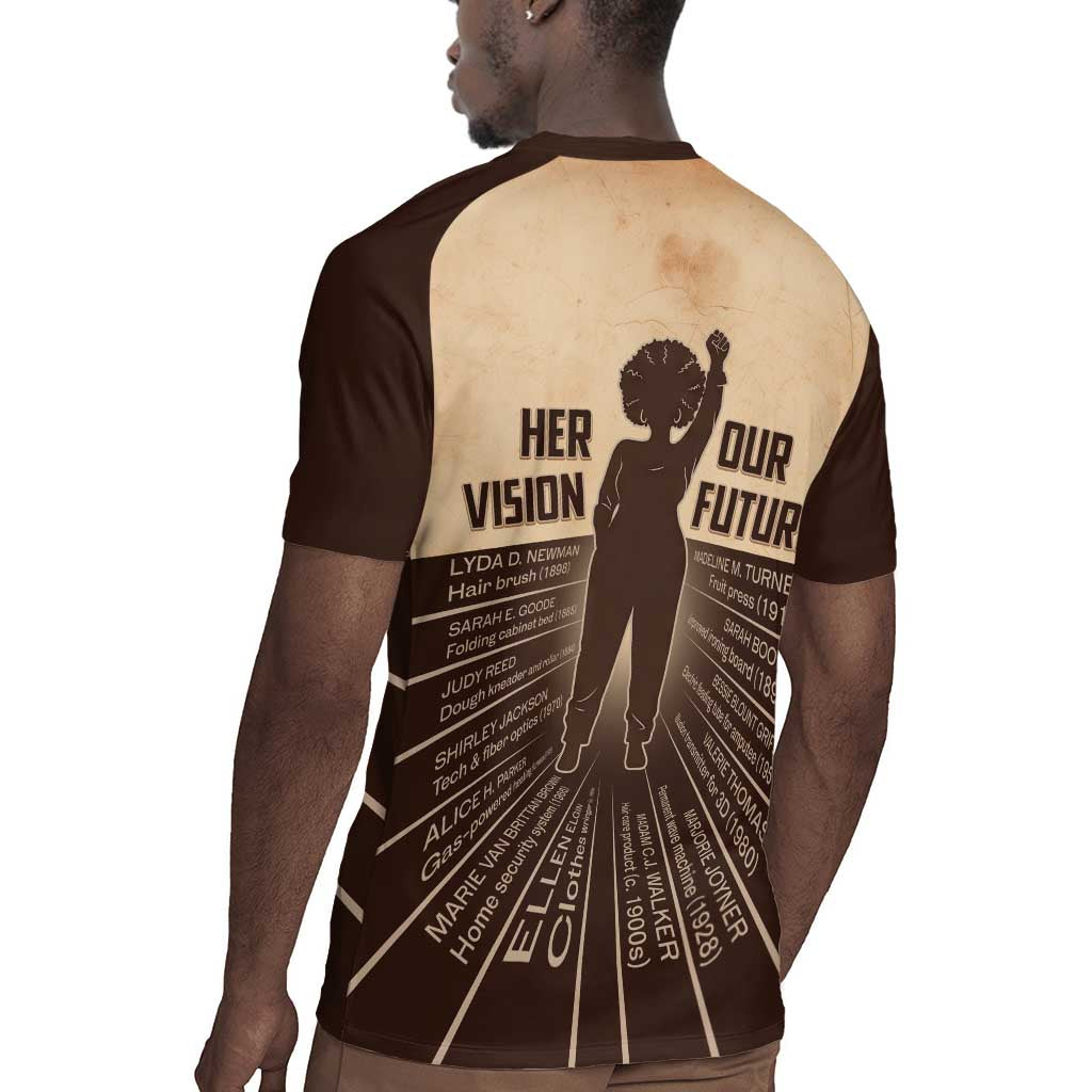 Her Vision Our Future Rugby Jersey Influential Black Women Inventors and Pioneers - African Pride