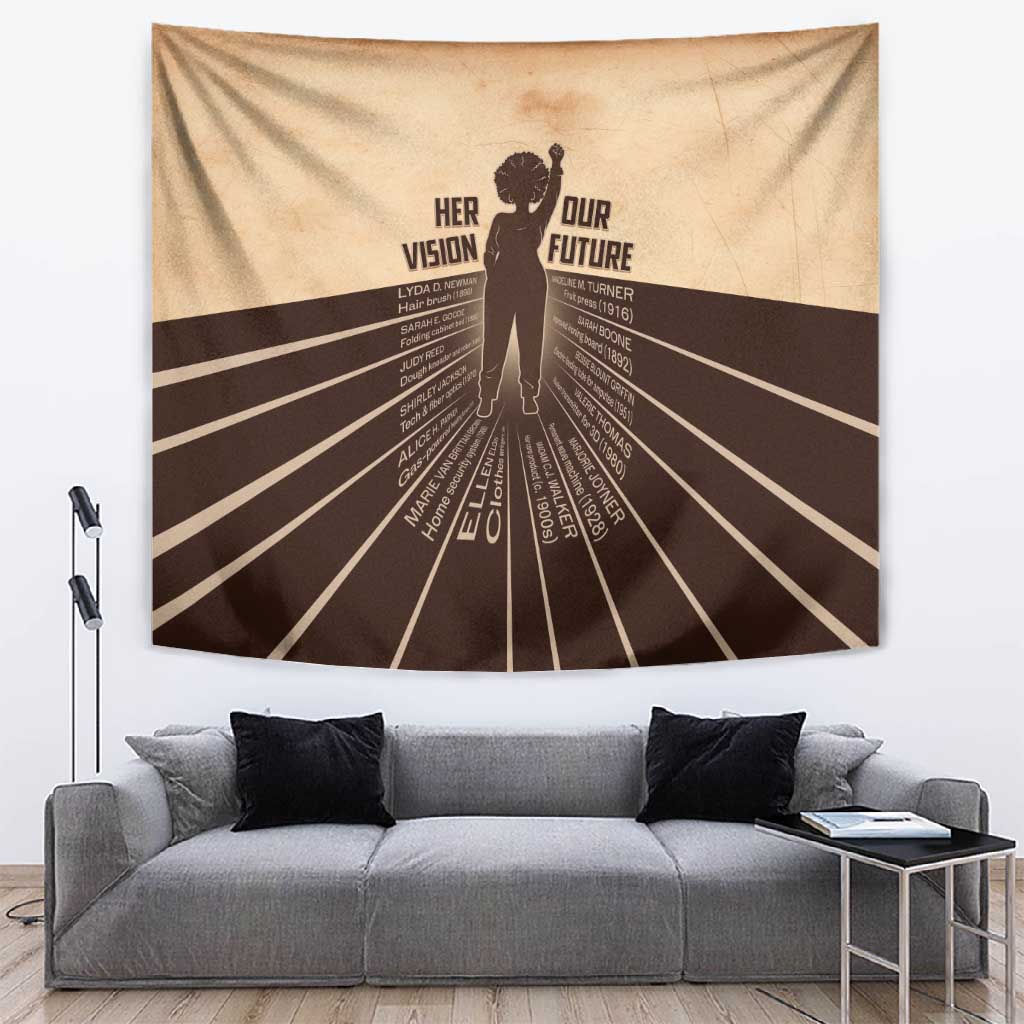 Her Vision Our Future Tapestry Influential Black Women Inventors and Pioneers - African Pride