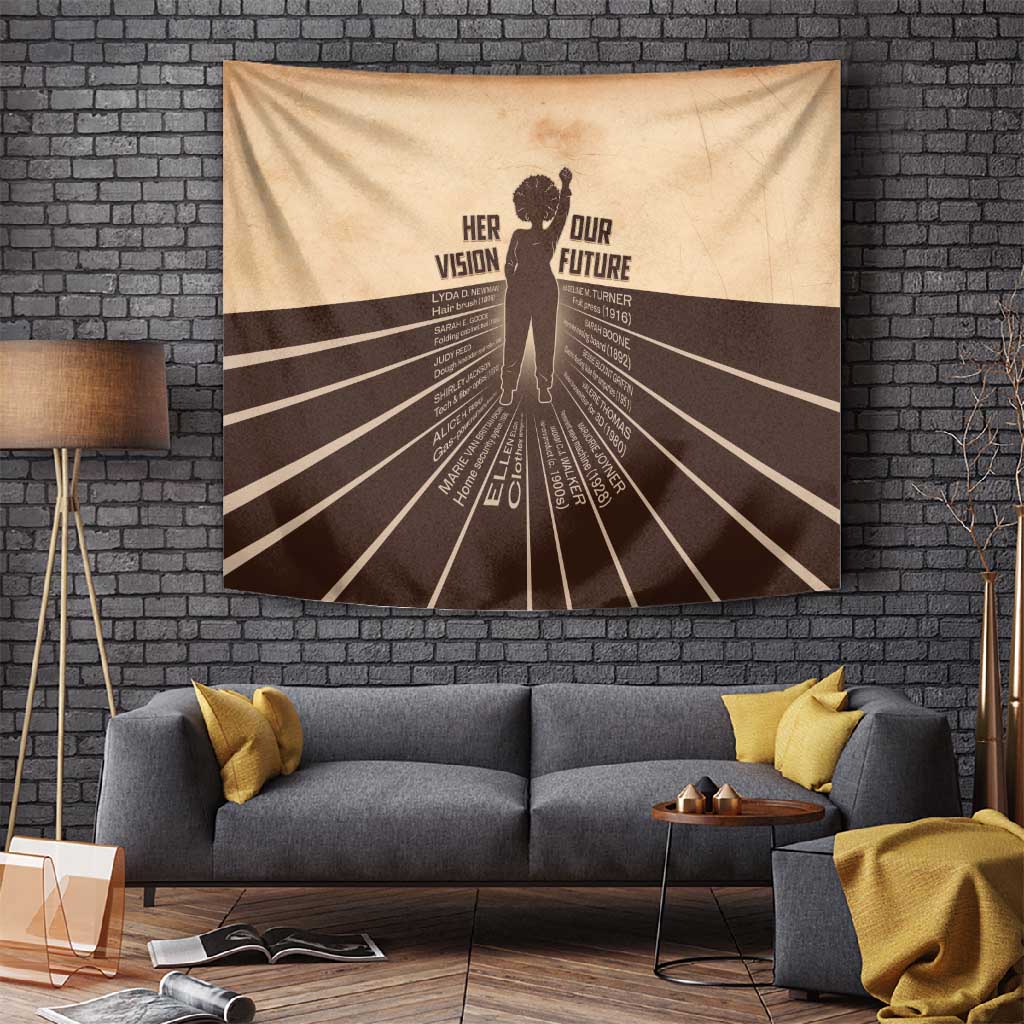 Her Vision Our Future Tapestry Influential Black Women Inventors and Pioneers - African Pride