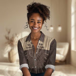 Her Vision Our Future Women Casual Shirt Influential Black Women Inventors and Pioneers - African Pride