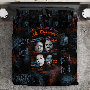 She Didn't Just Dream She Engineered Bedding Set Trailblazing Black Women Innovators - African Pride