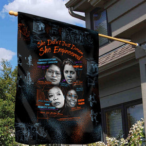 She Didn't Just Dream She Engineered Garden Flag Trailblazing Black Women Innovators - African Pride