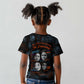 She Didn't Just Dream She Engineered Kid T shirt Trailblazing Black Women Innovators - African Pride