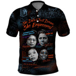 She Didn't Just Dream She Engineered Polo Shirt Trailblazing Black Women Innovators - African Pride