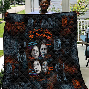She Didn't Just Dream She Engineered Quilt Trailblazing Black Women Innovators - African Pride