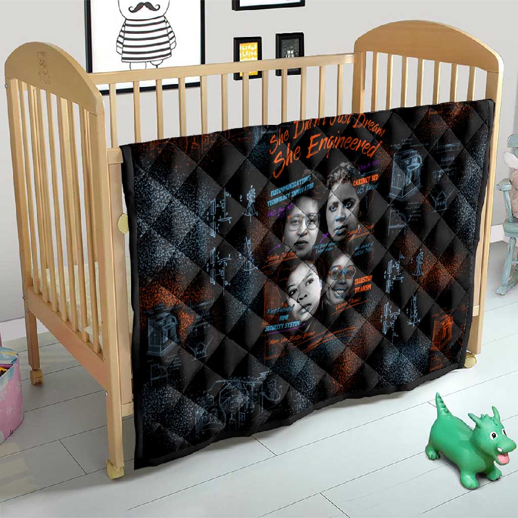 She Didn't Just Dream She Engineered Quilt Trailblazing Black Women Innovators - African Pride