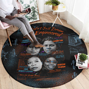 She Didn't Just Dream She Engineered Round Carpet Trailblazing Black Women Innovators - African Pride