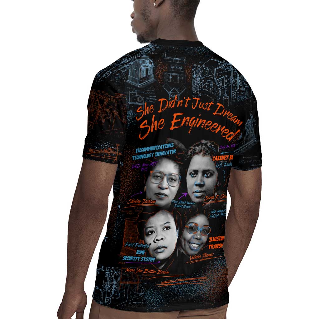 She Didn't Just Dream She Engineered Rugby Jersey Trailblazing Black Women Innovators - African Pride