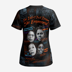 She Didn't Just Dream She Engineered Scrub Top Trailblazing Black Women Innovators - African Pride
