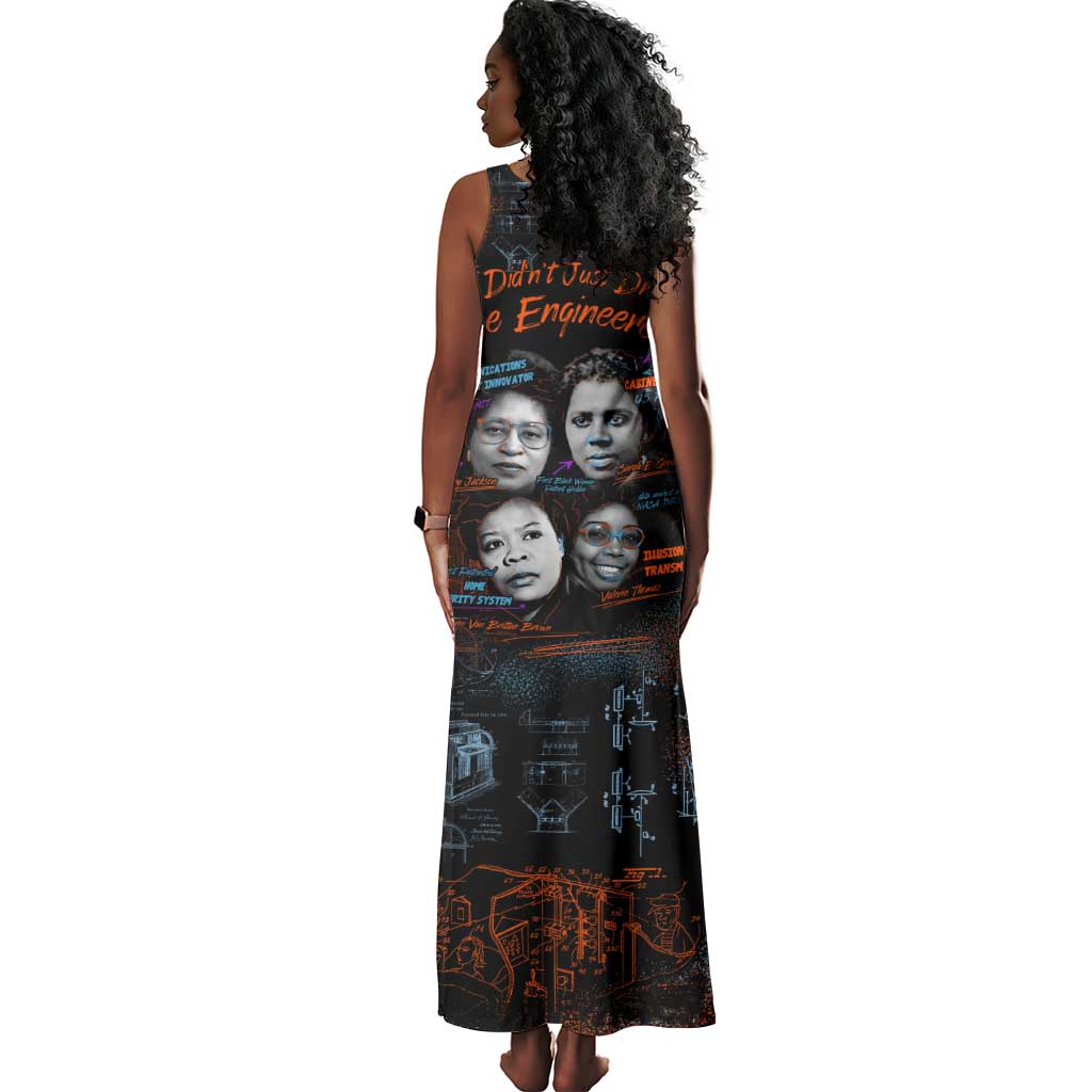 She Didn't Just Dream She Engineered Tank Maxi Dress Trailblazing Black Women Innovators - African Pride