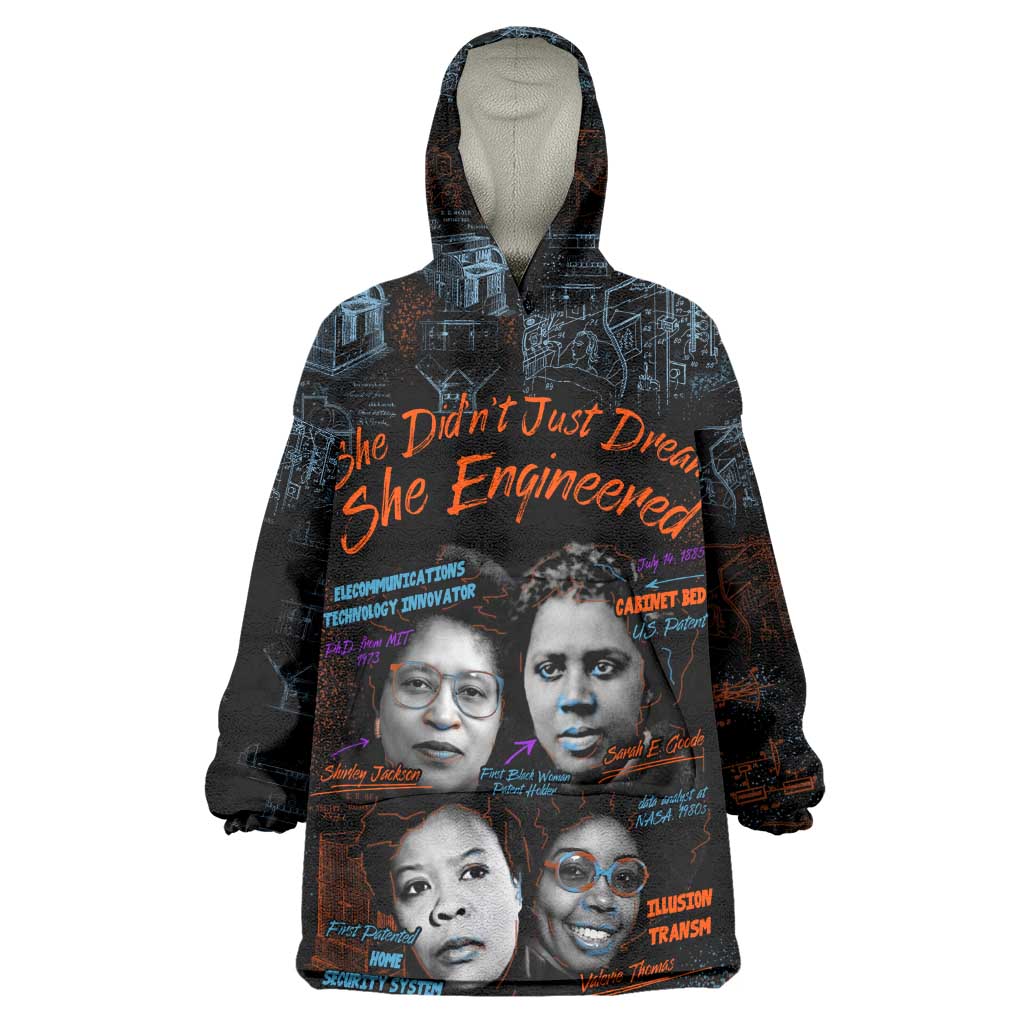 She Didn't Just Dream She Engineered Wearable Blanket Hoodie Trailblazing Black Women Innovators - African Pride