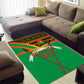 Burkina Faso Heritage Area Rug Tribal Spears and National Emblem - African Pride