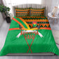 Burkina Faso Heritage Bedding Set Tribal Spears and National Emblem - African Pride