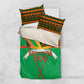 Burkina Faso Heritage Bedding Set Tribal Spears and National Emblem - African Pride