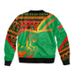 Burkina Faso Heritage Bomber Jacket Tribal Spears and National Emblem - African Pride