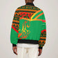 Burkina Faso Heritage Bomber Jacket Tribal Spears and National Emblem - African Pride