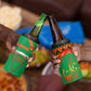 Burkina Faso Heritage 4 in 1 Can Cooler Tumbler Tribal Spears and National Emblem - African Pride