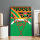 Burkina Faso Heritage Canvas Wall Art Tribal Spears and National Emblem - African Pride