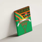 Burkina Faso Heritage Canvas Wall Art Tribal Spears and National Emblem - African Pride