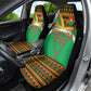 Burkina Faso Heritage Car Seat Cover Tribal Spears and National Emblem - African Pride