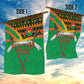 Burkina Faso Heritage Garden Flag Tribal Spears and National Emblem - African Pride