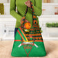 Burkina Faso Heritage Grocery Bag Tribal Spears and National Emblem - African Pride