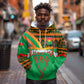 Burkina Faso Heritage Hoodie Tribal Spears and National Emblem - African Pride