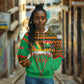 Burkina Faso Heritage Hoodie Tribal Spears and National Emblem - African Pride
