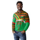 Burkina Faso Heritage Long Sleeve Polo Shirt Tribal Spears and National Emblem - African Pride