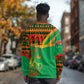 Burkina Faso Heritage Long Sleeve Shirt Tribal Spears and National Emblem - African Pride