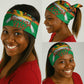 Burkina Faso Heritage Neck Gaiter Tribal Spears and National Emblem - African Pride
