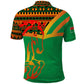 Burkina Faso Heritage Polo Shirt Tribal Spears and National Emblem - African Pride