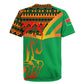 Burkina Faso Heritage Rugby Jersey Tribal Spears and National Emblem - African Pride