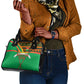 Burkina Faso Heritage Shoulder Handbag Tribal Spears and National Emblem - African Pride
