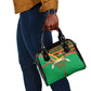 Burkina Faso Heritage Shoulder Handbag Tribal Spears and National Emblem - African Pride