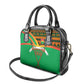 Burkina Faso Heritage Shoulder Handbag Tribal Spears and National Emblem - African Pride