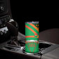 Burkina Faso Heritage Skinny Tumbler Tribal Spears and National Emblem - African Pride