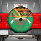 Burkina Faso Heritage Spare Tire Cover Tribal Spears and National Emblem - African Pride