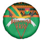Burkina Faso Heritage Spare Tire Cover Tribal Spears and National Emblem - African Pride