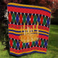 Burkina Faso Quilt Kente Flag Red Green Blue Geometric - African Pride