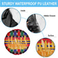 Burkina Faso Spare Tire Cover Kente Flag Red Green Blue Geometric - African Pride