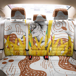 Burkina Faso Rising Horse Back Car Seat Cover Golden Harvest and National Pride - African Pride
